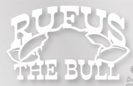 Rufus The Bull - Car Decal
