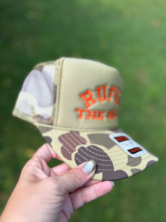 Camo Light Solid Green - Hunters Orange