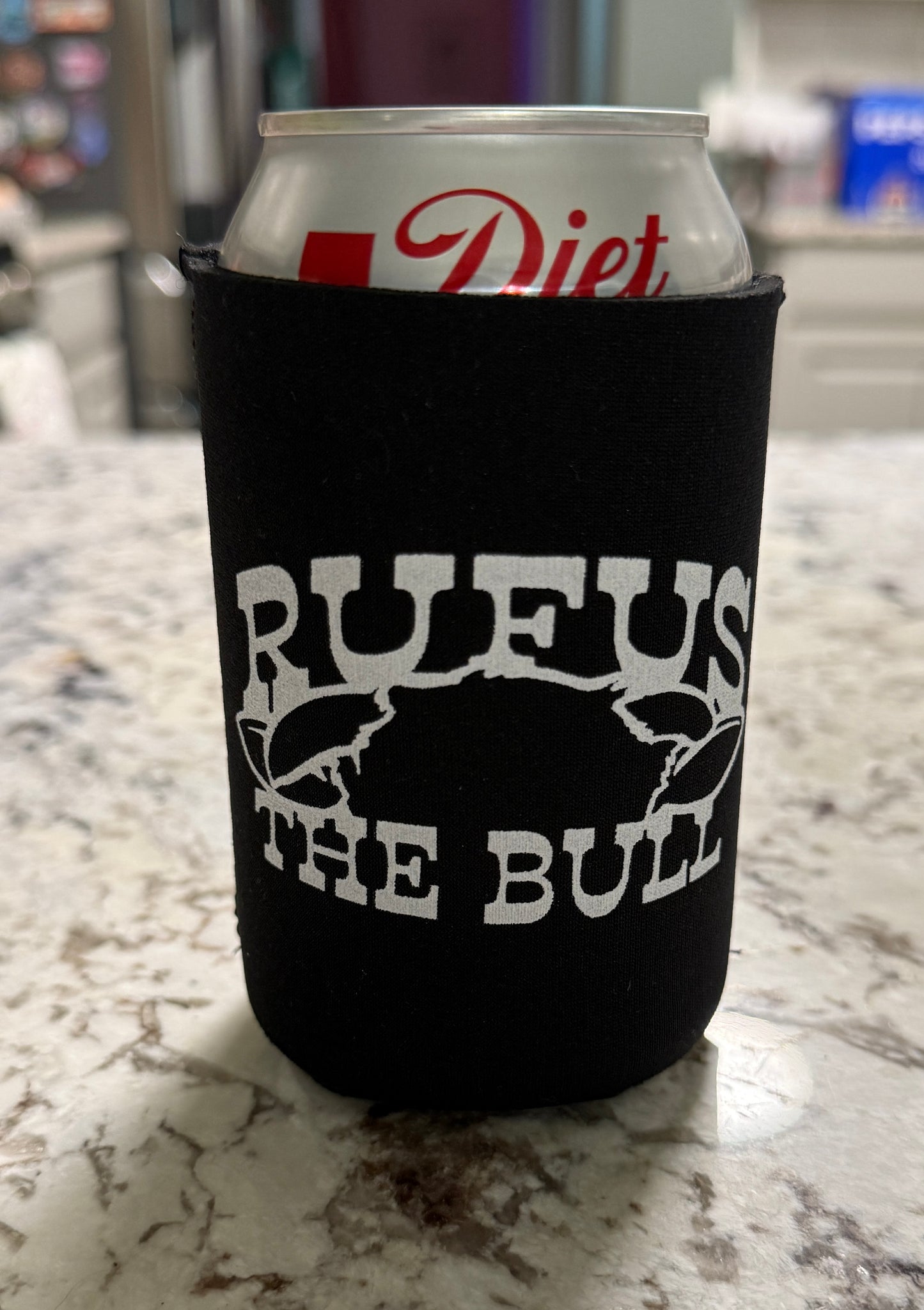Rufus The Bull Koozie