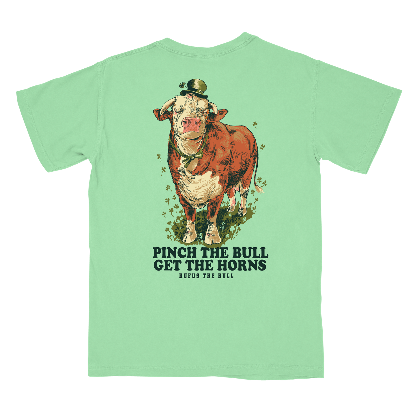 Rufus the Bull Limited Edition St. Paddy’s Tee 🍀