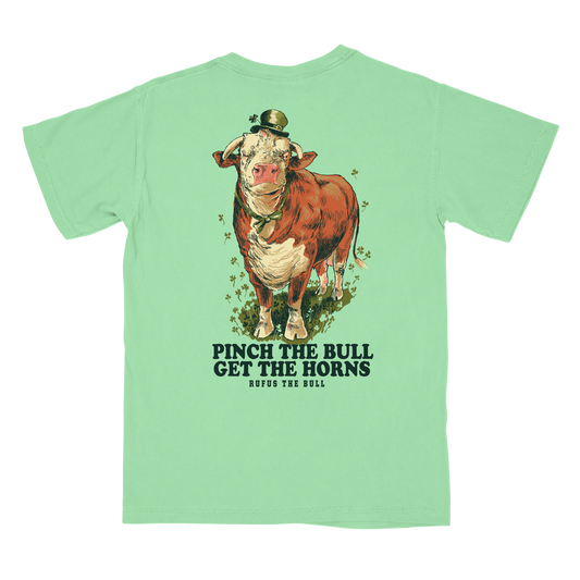 Rufus the Bull Limited Edition St. Paddy’s Tee 🍀