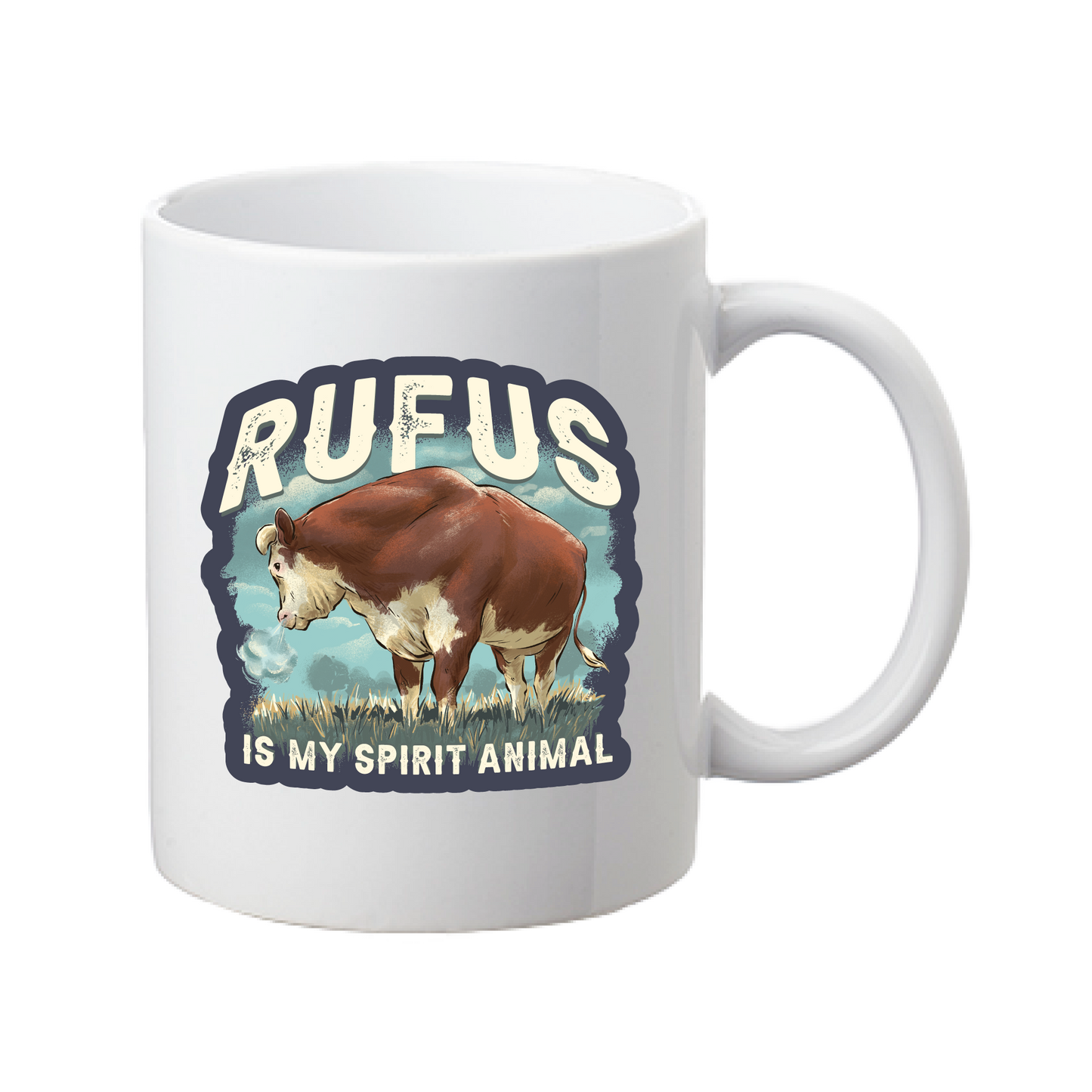 Wake Up with Rufus Coffee Mug