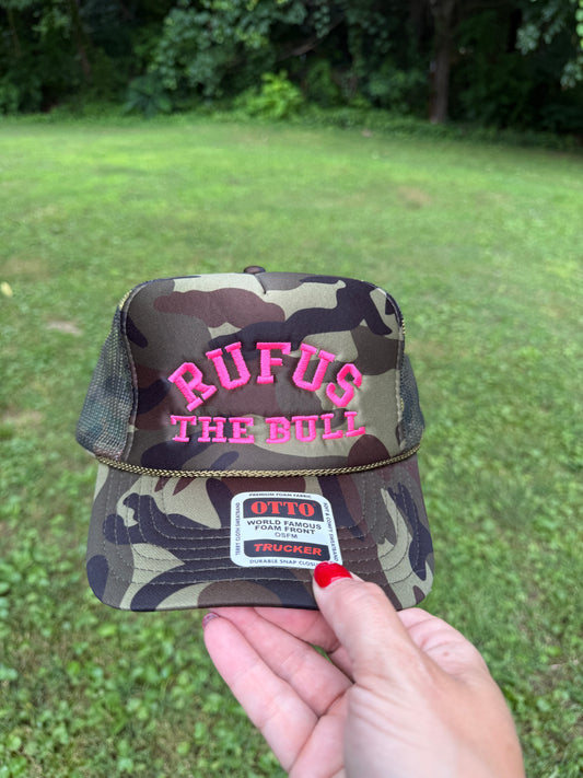 Camo Rufus Trucker Hat