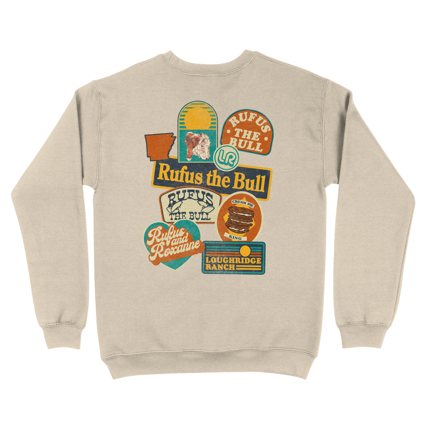 Rufus Patchwork Crewneck