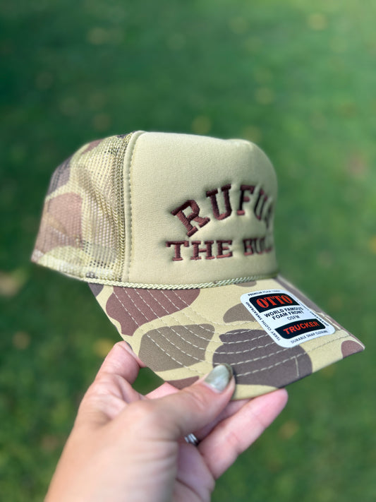 Camo Light Solid Green - Dark Brown